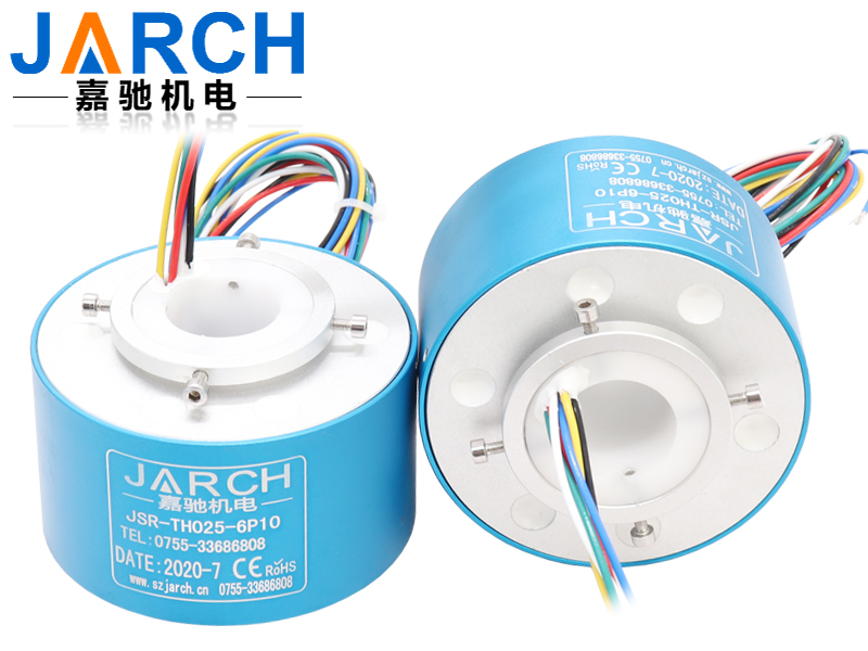 JSR-TH025系列過(guò)孔導(dǎo)電滑環(huán)